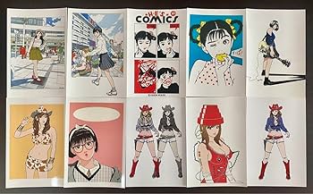 江口寿史「福岡会場限定クリアカード(15枚コンプリートセット)」 江口寿史「福岡会場限定クリアカード(15枚コンプリートセット